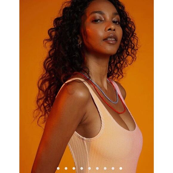 BILLABONG Swimsuit NEW SEASON OCASO TANKER ONE PIECE Size 8 (PINK/ORANGE) $140 - Picture 7 of 12